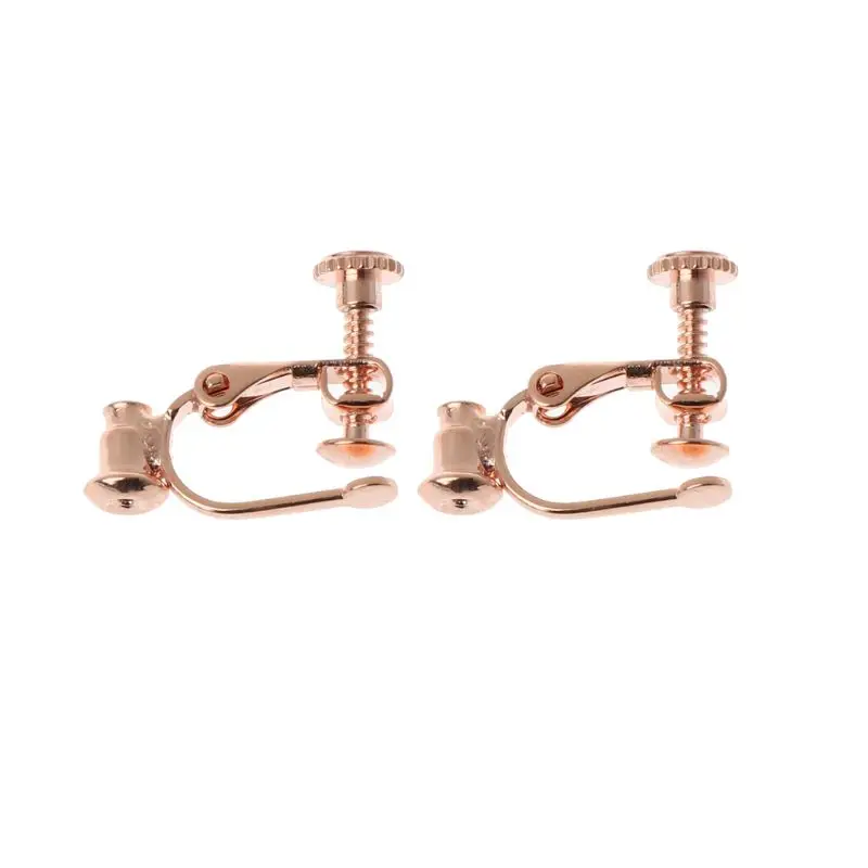 1 Pair DIY Earring Converters For No-pierced Ears Turn Any Stud Into A Clip-On | Украшения и аксессуары