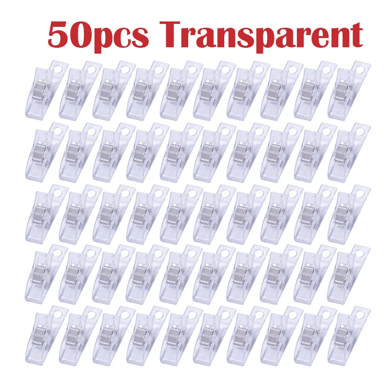 Тканевые зажимы для шитья и дома офиса смешанные пластиковые держатель