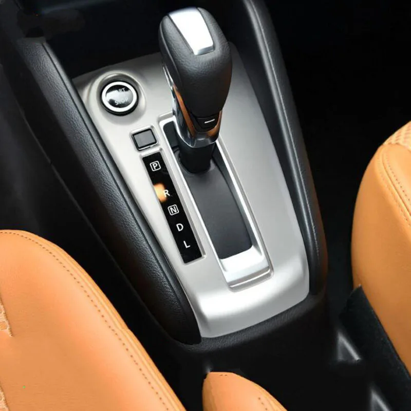 Для Nissan Kicks 2017 1 шт. углеродное волокно ABS Хромированная фотопанель рамка Обложка
