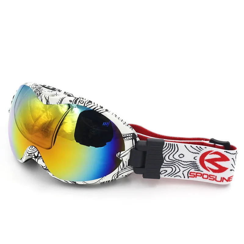 2018 Новое поступление двойные линзы противотуманные лыжные очки gafas skibril Googles