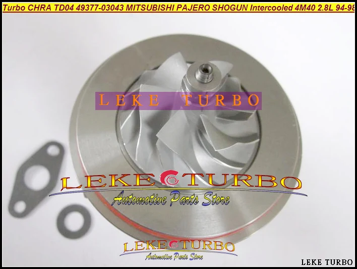 Турбокартридж chra core TD04 49377-03041 49377-03043 ME 201636 МЭ 201258 Турбокомпрессор для Mitsubishi Pajero 2
