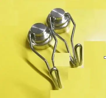 Гибкий поворотный сильный Неодимовый магнитный крючок 2 шт. D32mm N52 с вертикальной