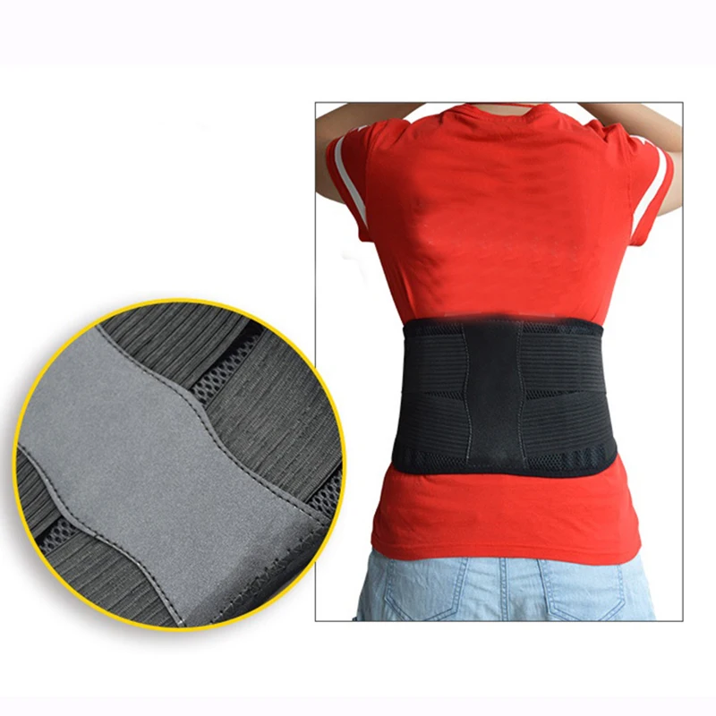 Y111 Men and women waist weight loss belt relieve pain posture correction reduce force lumbar support AO FEI TE | Красота и здоровье