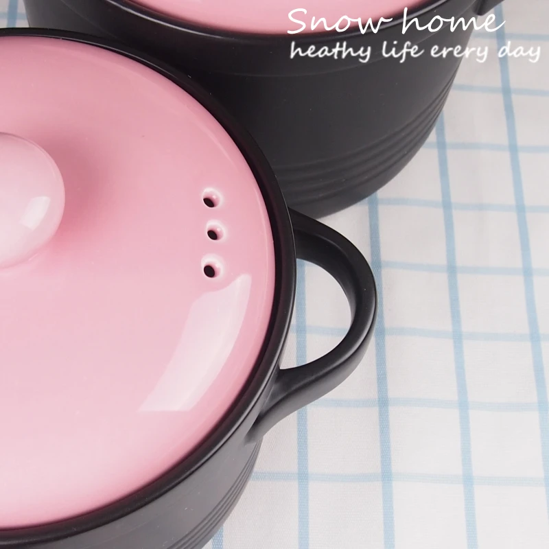 Японская кастрюля керамика суп жаропрочная для молочной лапши антипригарная