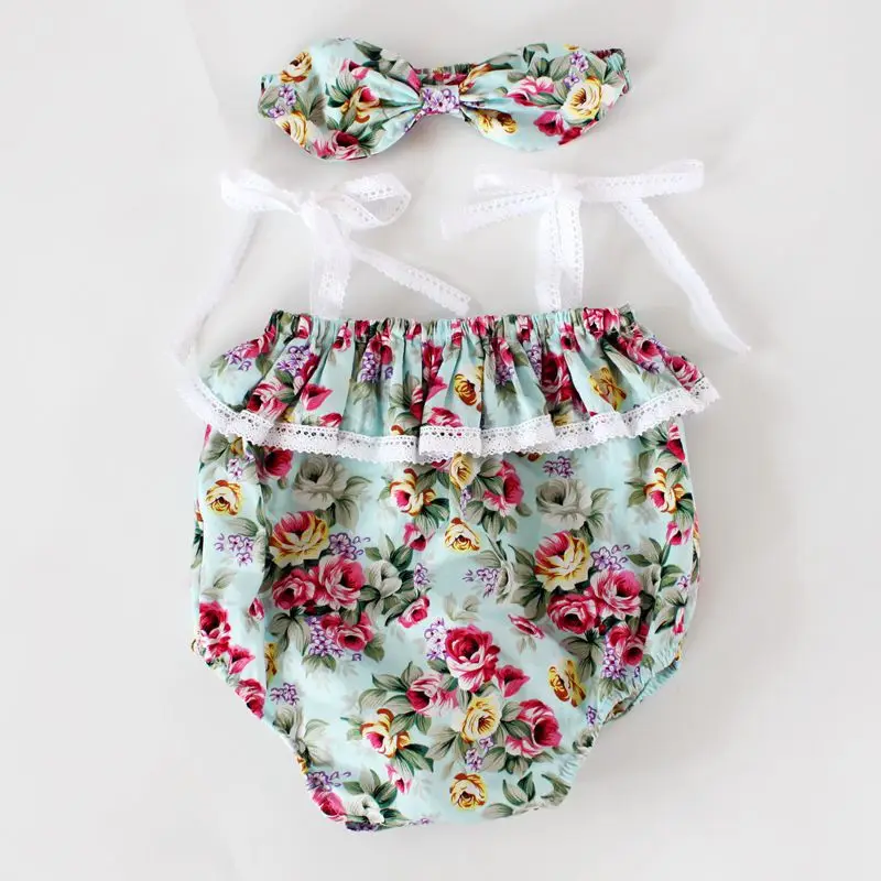 Лето в стиле новорожденных девочек комплектов одежды сладкая принцесса без