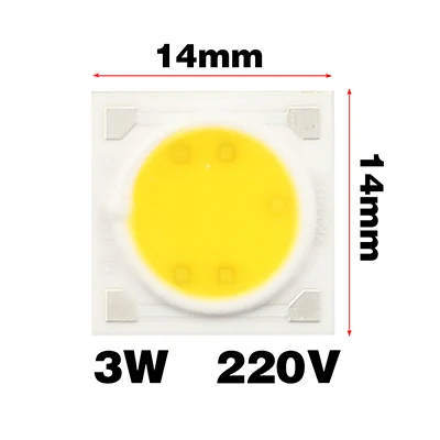 3w RAYWAY 5 шт. умный IC светодиодный COB Чип 30 Вт 25 Вт 20 Вт 15 Вт 10 Вт 7 Вт 5 Вт AC 220 В Высокий люмен Cree светодиодный чип для лампы DIY Точечный светильник из бисера - Испускаемый цвет: 3w