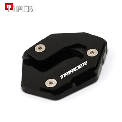 Мотоцикл предмет для Yamaha MT09 Tracer MT-09 Tracer 900 GT ЧПУ сбоку расширение плиты pad - Цвет: Черный