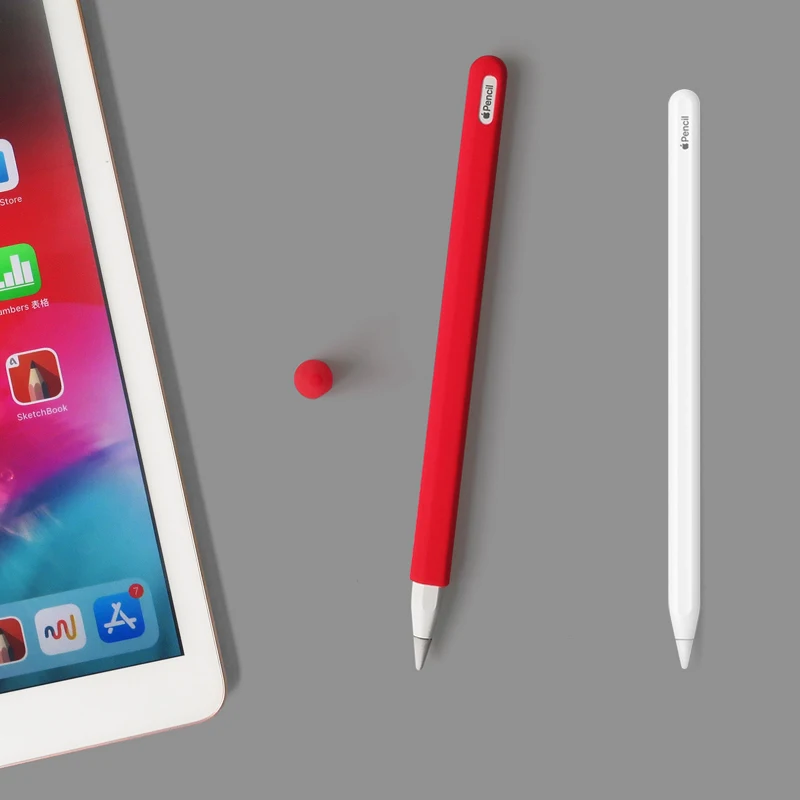 Силиконовый чехол Liboer для Apple Pencil 2 го поколения защитный держатель карманные