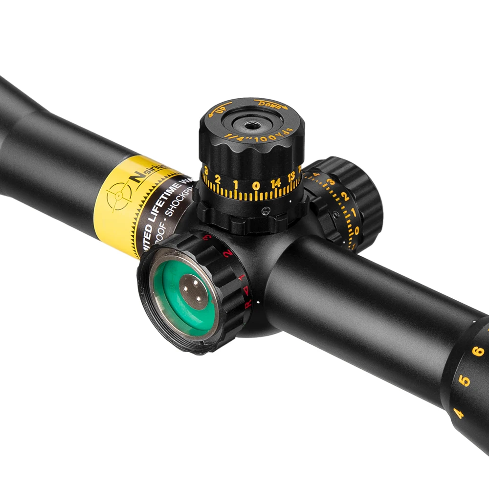 NSIRIUS 4 16X40 AO оптический прицел Золотой тактический Красный Зеленый llluminate Crosshair