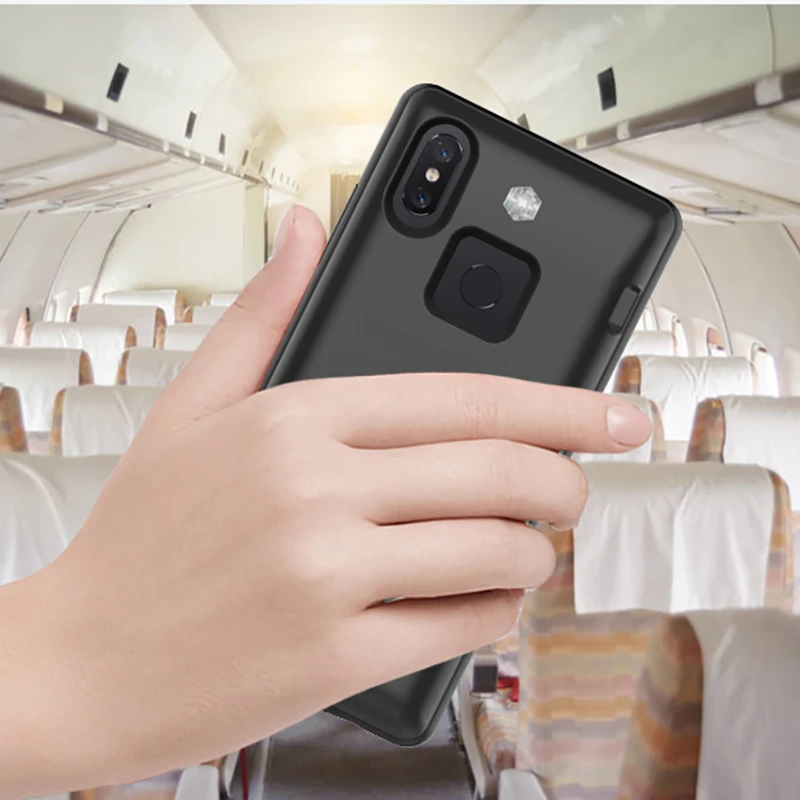 Модный резервный зарядный блок питания для Xiaomi Mi 8 8se портативный 6800 mAh