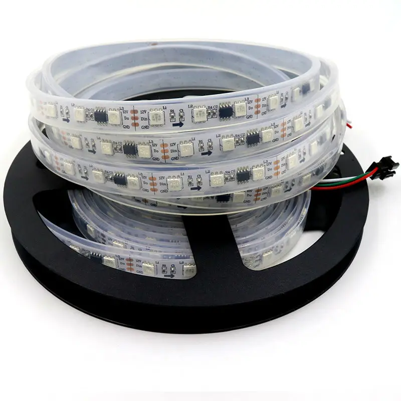 Цифросветодиодный Светодиодная лента WS2811 12 В 60 светодисветодиодный Дов s/m 5050 SMD RGB