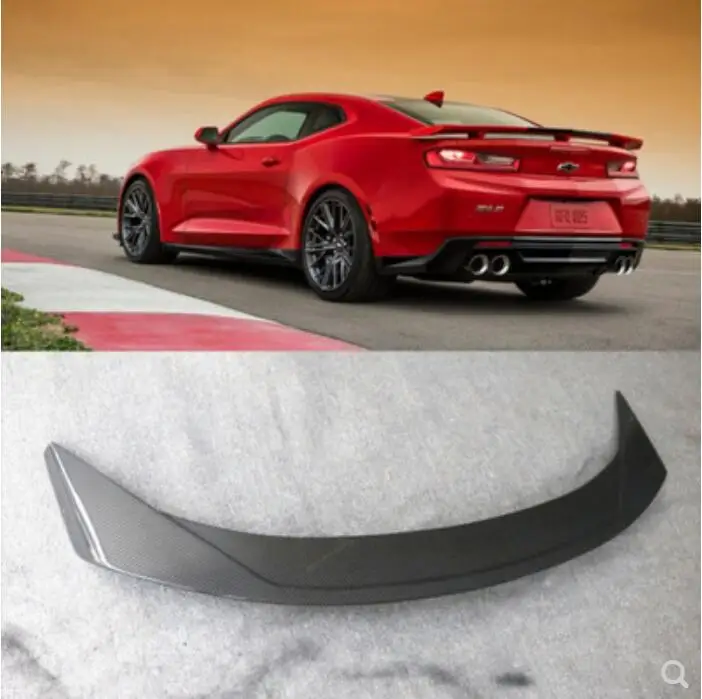 JIOYNG углеродного волокна заднего крыла багажник спойлер для 16 17 18 Chevrolet Camaro ZL1 2016 2017