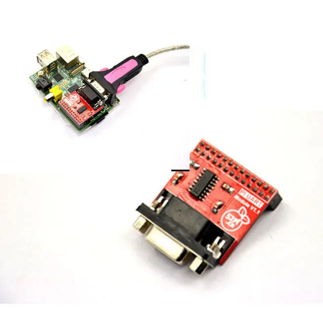 Плата расширения последовательного порта Raspberry Pi B/B модуль RPI UART|module power|module lightmodule