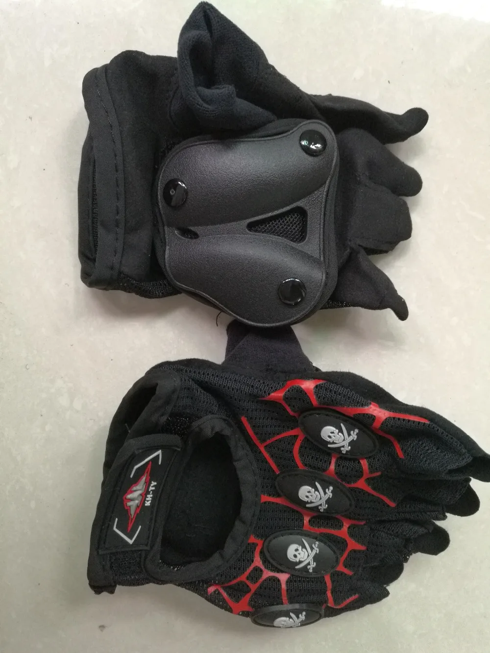 Тактические перчатки для скейтборда скользящие с слайдером тормозные роликовые