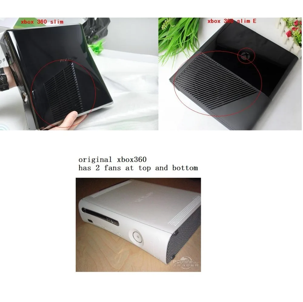 Розовая виниловая наклейка из углеродного волокна защитная для Microsoft Xbox 360 Slim и 2