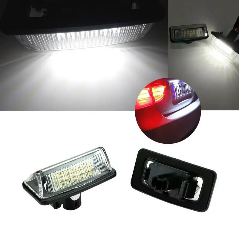 2 шт. светодиодный номерной знак светильник с составной детали спирального