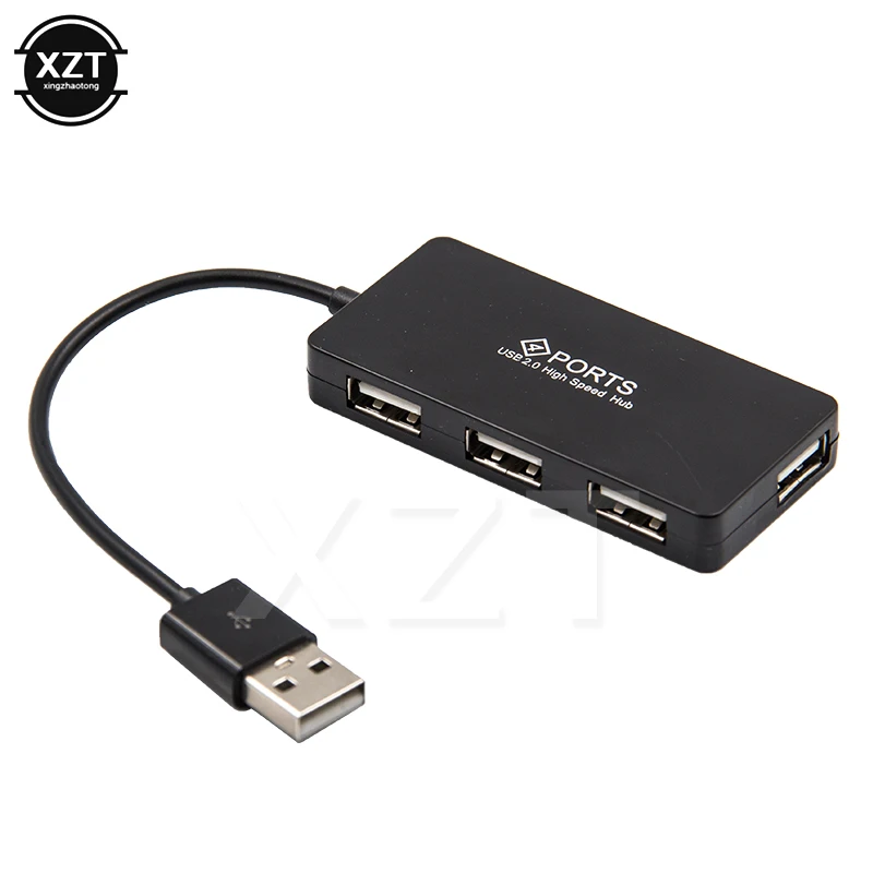 4 портовый usb хаб 2 0 разветвитель высокоскоростной концентратор