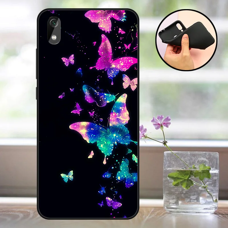 Черный корпус huawei Y5 силиконовый чехол huawei Y5 AMN-LX9 AMN-LX2 AMN-LX1 на заднюю панель для телефона huawei Y 5 Y5 чехол бампер - Цвет: XKD