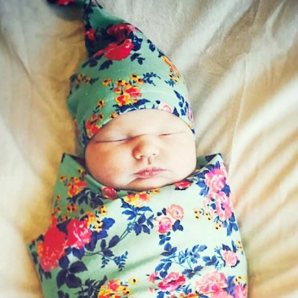 Набор пеленок для детских шляп Хлопковое одеяло новорожденных мягкое фотосессий