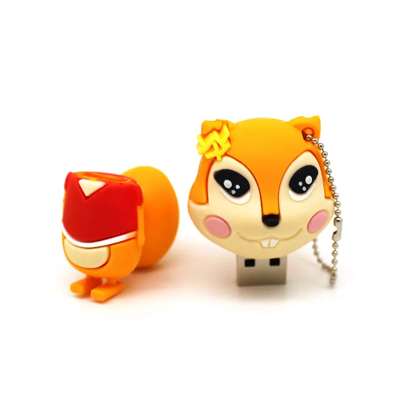USB флеш накопитель в виде белки 16 8 Гб|USB флэш-накопители| |
