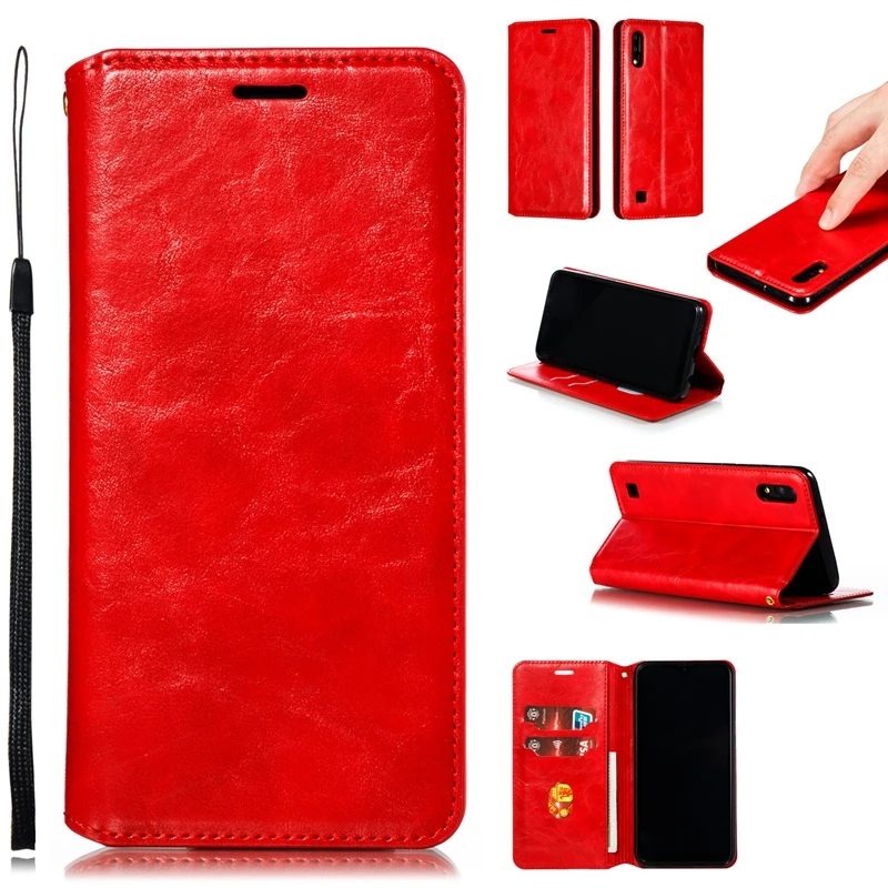 Flip Leather Case For Etui Samsung A10 A20 A20E A30 A40 A50 A60 A70 M10 M20 M30 A5 A6 A7 Wallet Flip Cover Book Case Coque