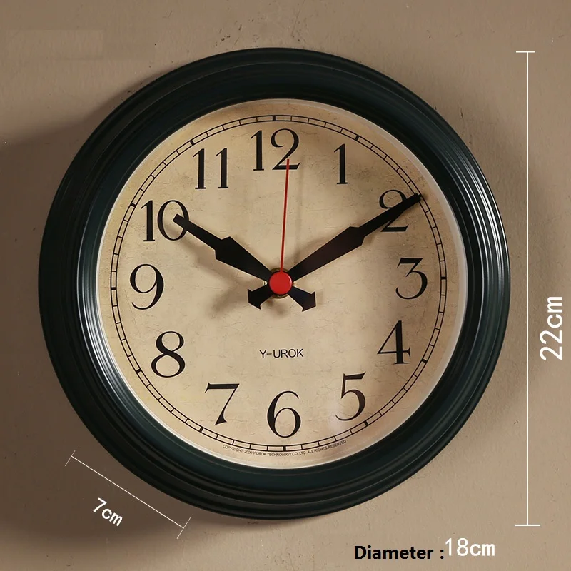 Бесплатная доставка декоративные круглые часы для гостиной гостиничная мебель в