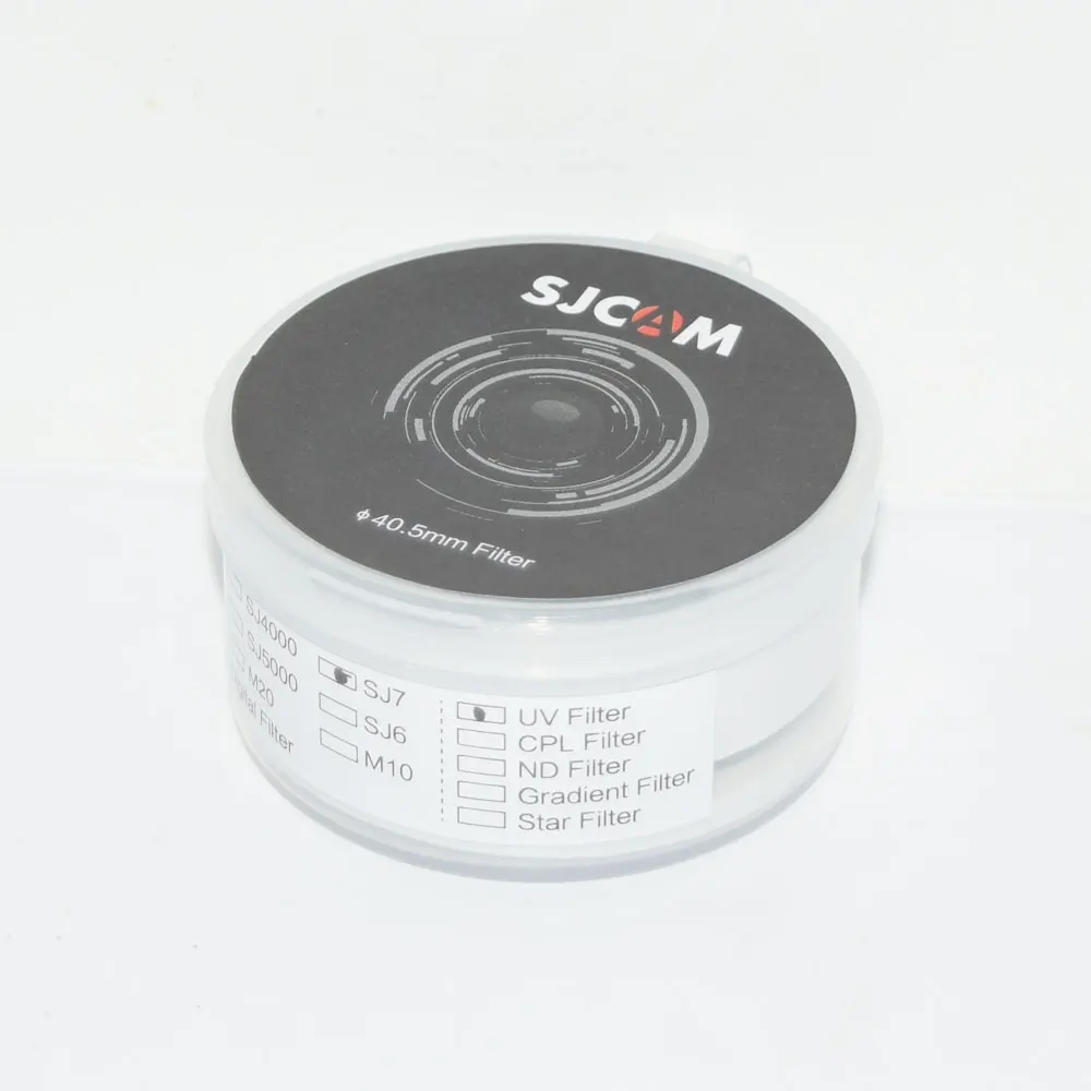 Оригинальный SJCAM SJ7 Star 40 5 мм объектив MC UV фильтр и защитный чехол идеально