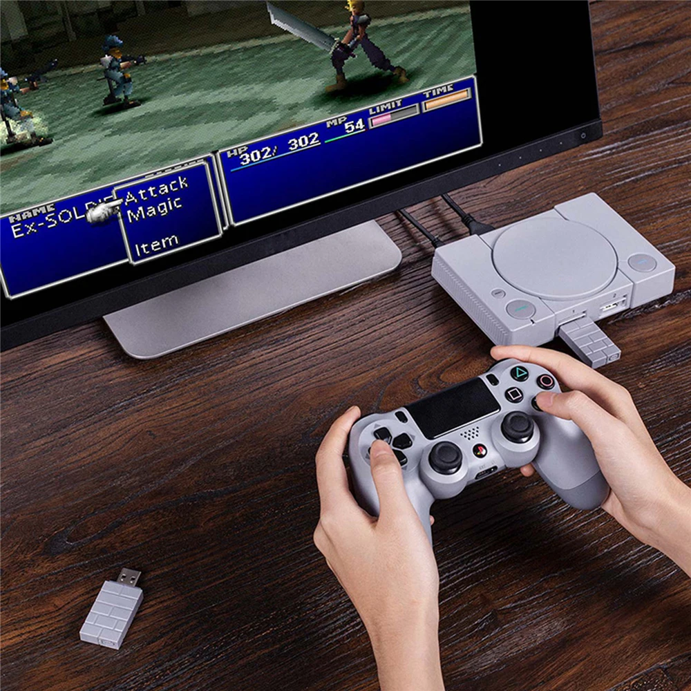8 bitdo Беспроводной Bluetooth геймпад usb-адаптер приемника для Sony Playstation 4 ps4 Nintendo Switch Windows