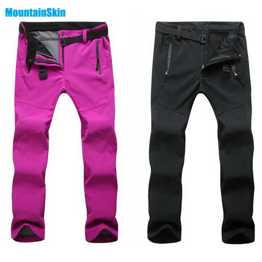 Mountainskin женские Зимние флисовые штаны спортивная одежда для активного отдыха
