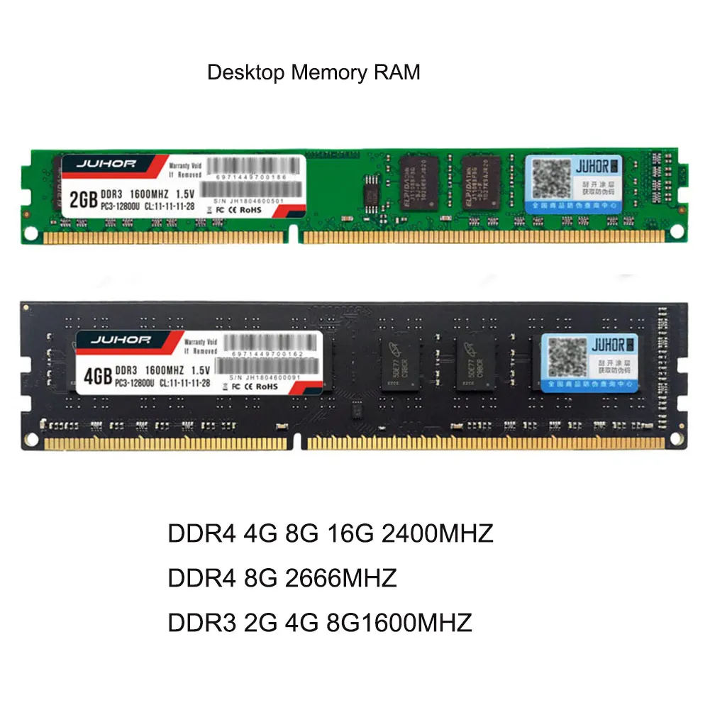 Новая DDR4, 4 ГБ, 8 ГБ, 16 ГБ, оперативная память для ПК, DDR4, 8 ГБ, 2666 МГц, DDR4, 4 ГБ, 8 ГБ, 2400 МГц, DDR3, 2 ГБ, 4 ГБ, 8 ГБ, память для настольного ПК, 240 контактов, Совместимость с системой F1
