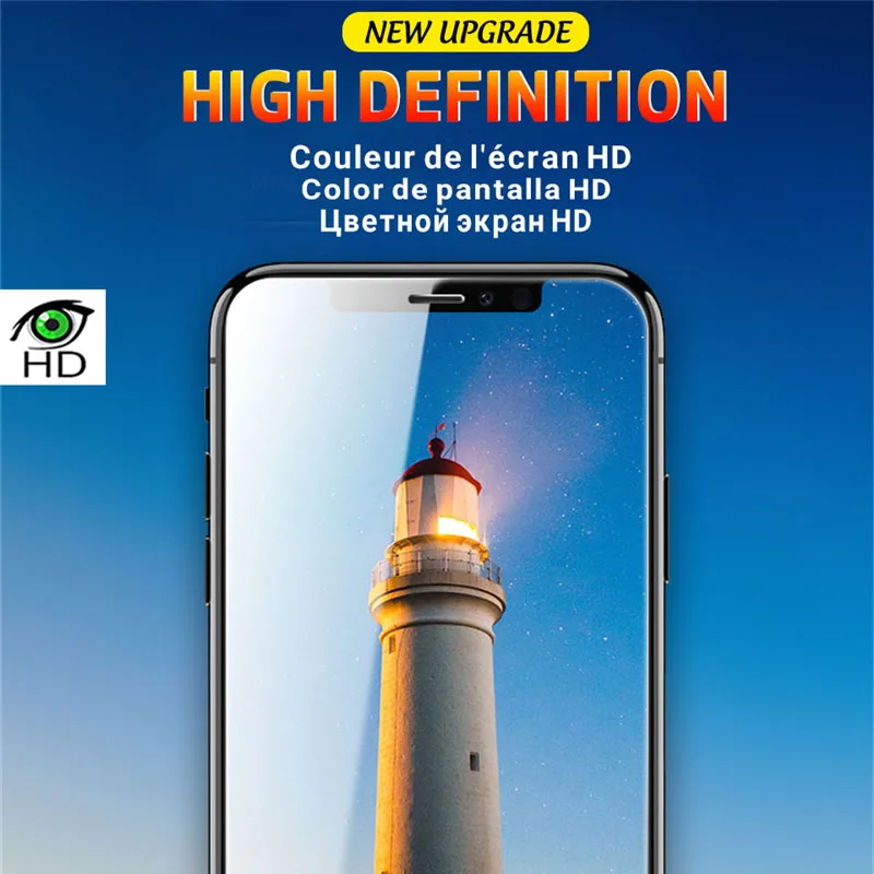 15D защита экрана мягкая пленка для iPhone XR X XS Max полное покрытие Защитная для iPhone 7 8 6 6S Plus Гидрогелевая пленка не стекло