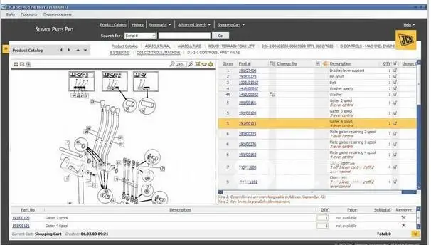 Каталог запчастей для вилочного погрузчика Linde EPC + каталог Bobcat JCB spp 1 17 Manitou