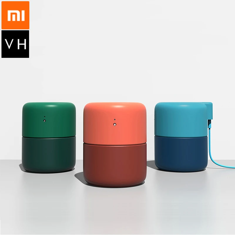 Xiaomi VH настольный USB увлажнитель 420 мл тихий очиститель воздуха умная защита от сухого огня сенсорный контроль портативный для офиса дома автомобиля