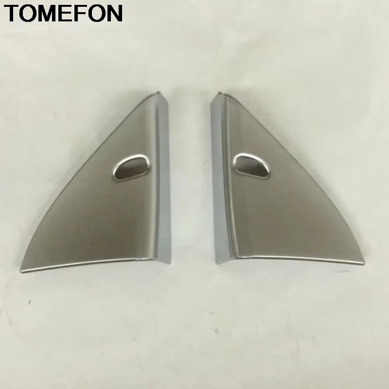 

TOMEFON для Nissan Qashqai J11 2016 2017 2018 2019 Автомобильная дверь столб треугольная формовочная крышка отделка аксессуары для интерьера ABS