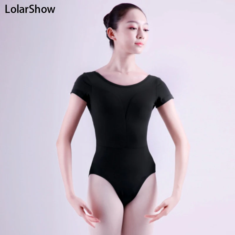 Балетное трико из хлопка для девочек одежда сцены и танцев Тип товара обучение
