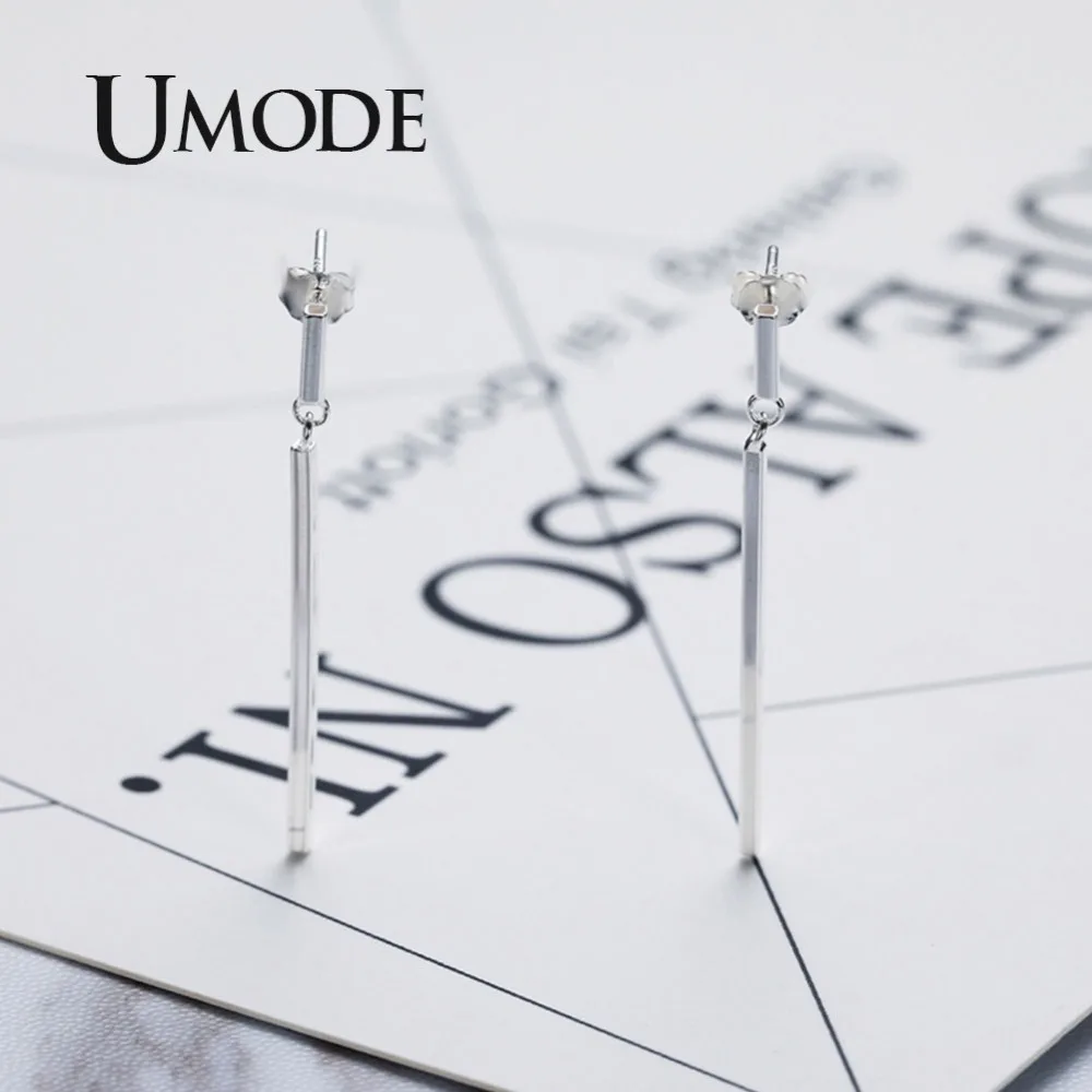 Женские серьги подвески UMODE корейские роскошные ювелирные изделия из