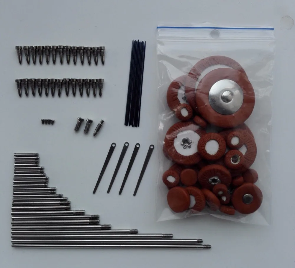 

1set Soprano,alto,tenor Saxophone Pads and Saxophone Roller Screws Spring