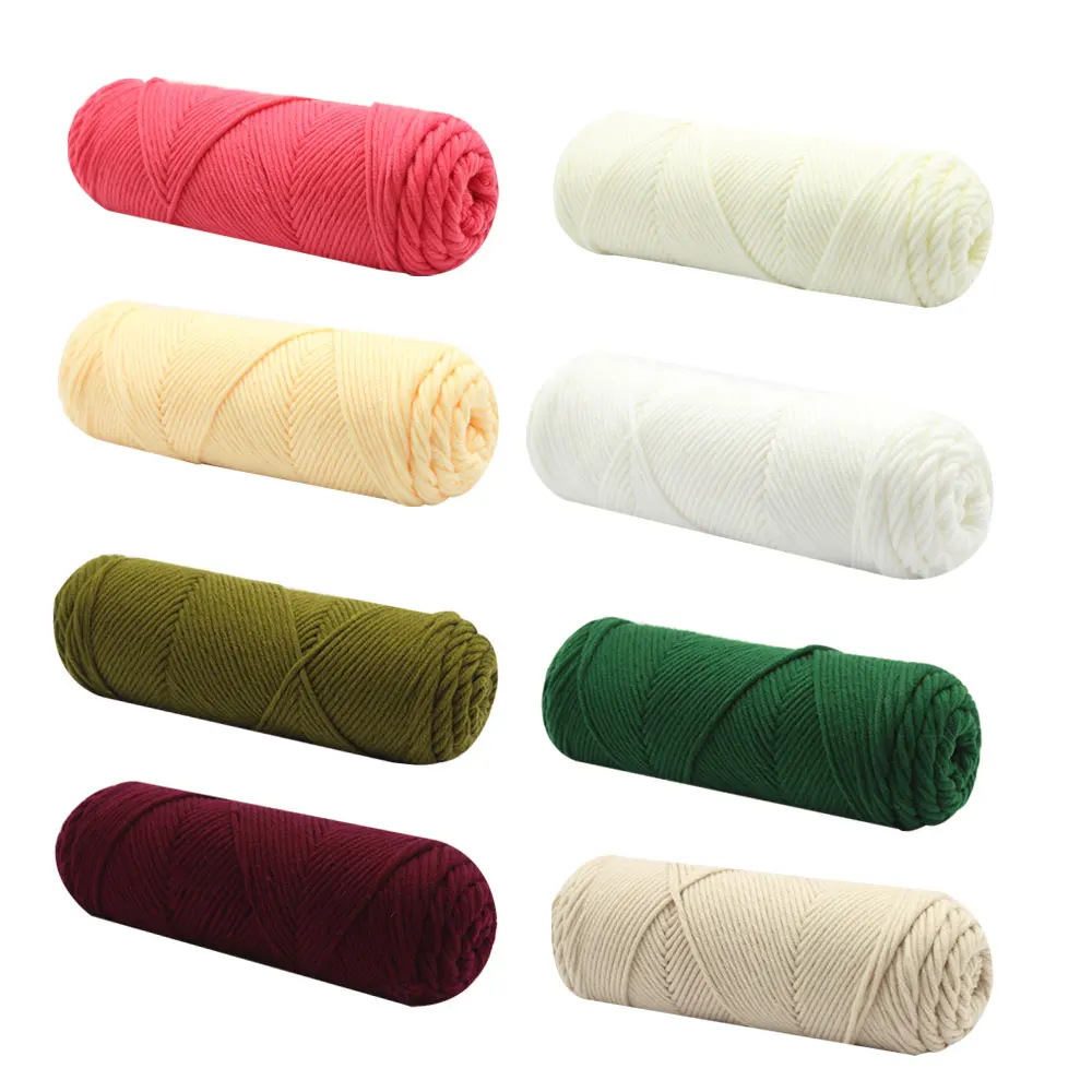 Пряжа 8 слой шарф мягкий хлопок Многоцветный ручной работы|Пряжа| |