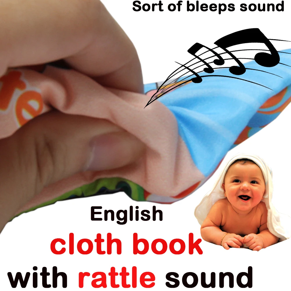 Английские слова для детей от 0 до 12 месяцев|book toy|baby cloth bookbaby books english |