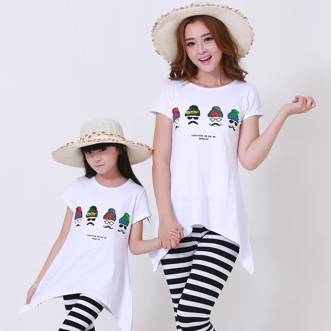 

new summer four foosmen + trousers between playful patterns and parent-child Korean fashion suits