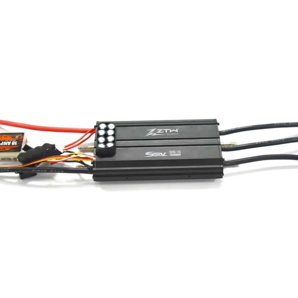 ZTW уплотнение 300A OPTO HV бесщеточный ESC электронный регулятор скорости для дистанционного управления RC гоночный катер корабль запасные части
