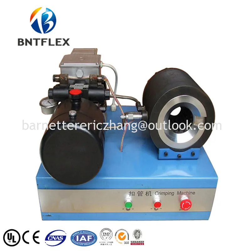 Резиновая гидравлическая машина для обжима шлангов BNT 12 В/24 В|crimping machine|hydraulic hose