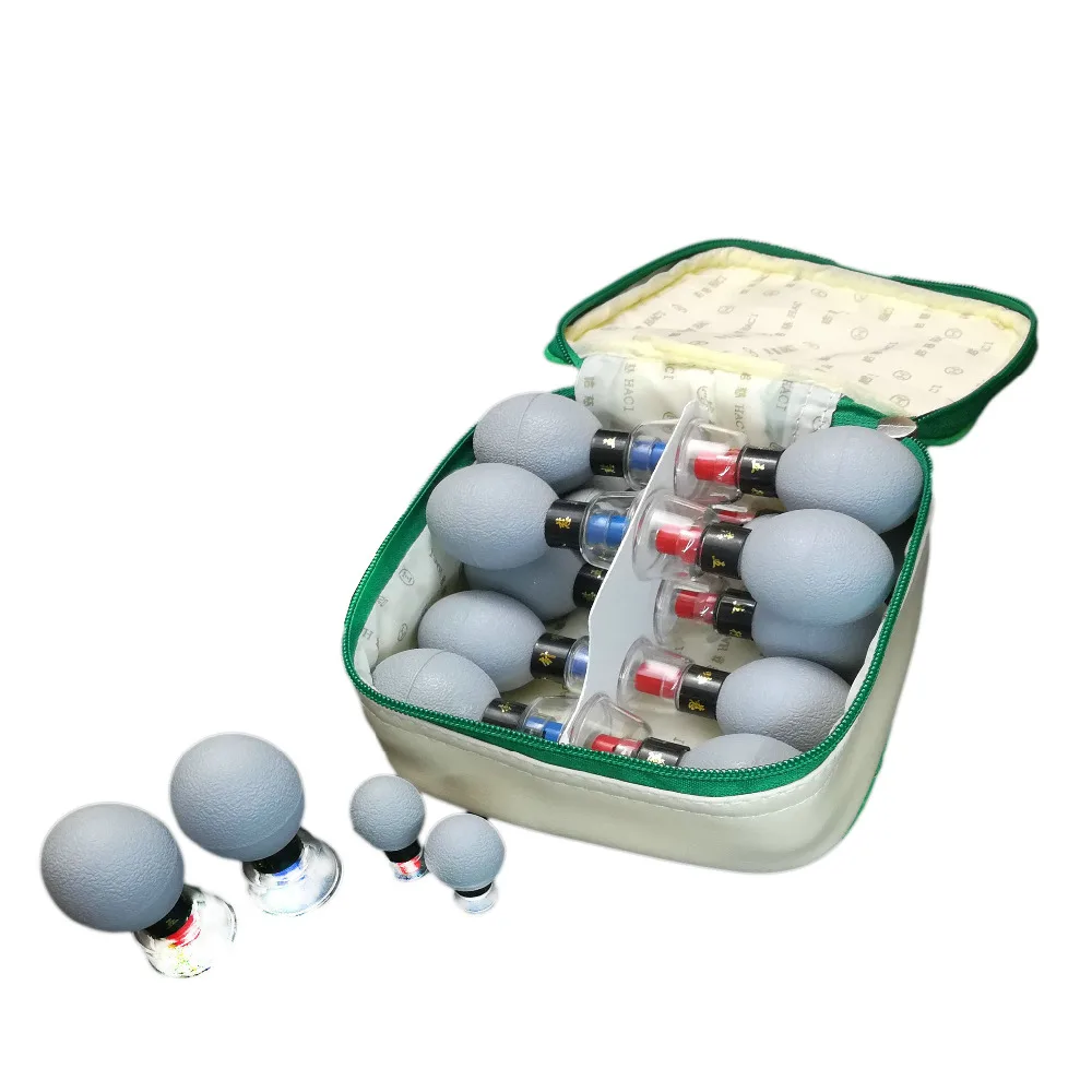 18 шт вакуумная Haci Магнитная терапия Акупрессура присоска TCM иглоукалывание