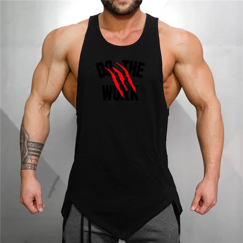 Summer Muscle Tank Tops Men Brand Mens Sleeveless Shirts Clothing Bodybuilding Undershirt Casual Fitness Stringers Tanktops Tees | Мужская
