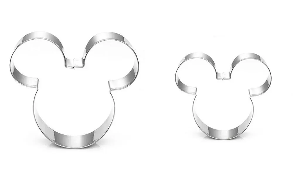 2 шт. Мультфильм Мышь Форма Cookie Cutter Пресс-Формы Фондант Прессформы Торта Печенье