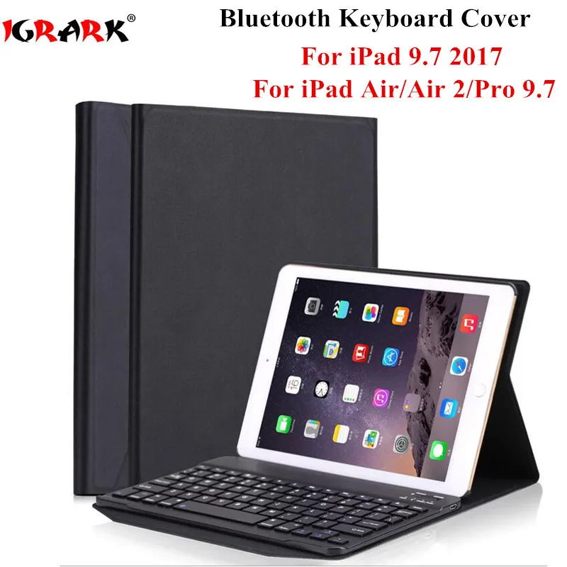 Чехол книжка IGRARK из искусственной кожи для iPad 2017 2018 дюйма|Чехлы планшетов и