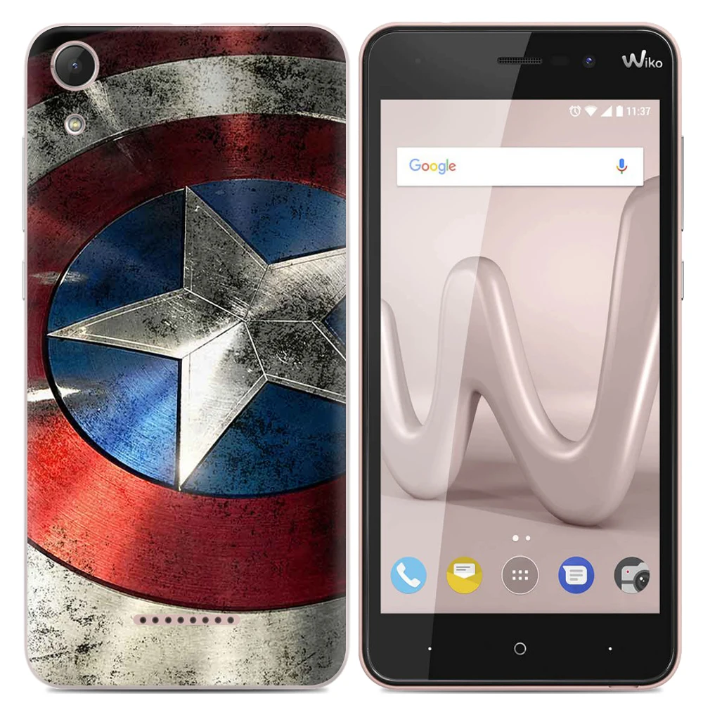 Чехол для телефона Wiko Lenny4 Lenny 4 5 дюймовая Милая мультяшная Высококачественная