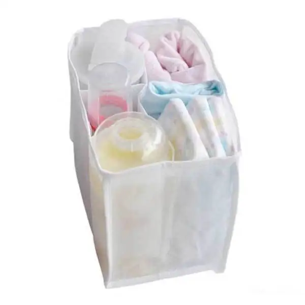 LeonaBoy Baby Diaper Nappy Changing Storage Bag 7 Liner Cell Divider Mother | Мать и ребенок
