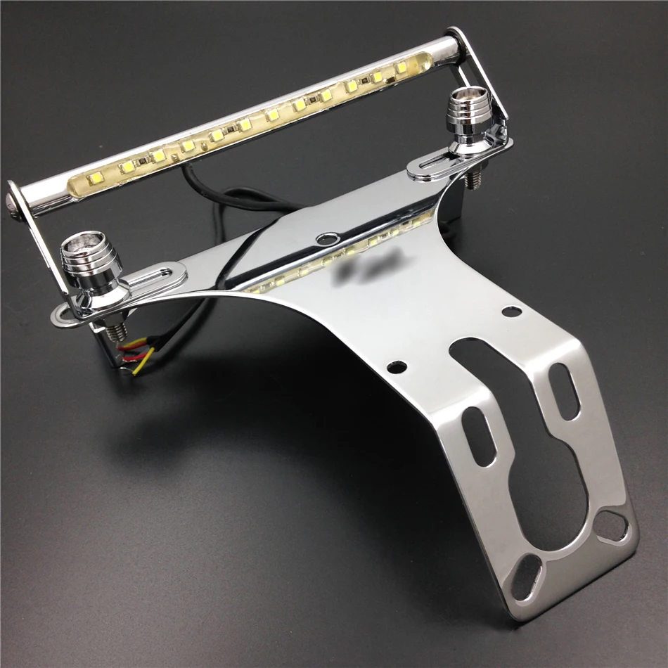 Aftermarket БЕСПЛАТНАЯ ДОСТАВКА запчасти для мотоцикла хромированная светодиодная
