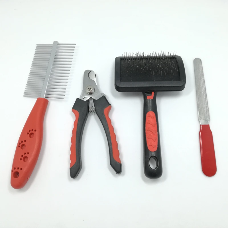 Новый 1 компл. Pet Уход за лошадьми поставки собака и кошка расческа Рашпиль
